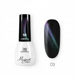 Гель-лак TNL - кошачий глаз 5D №03 - изумрудно-фиолетовый (7 мл.)
