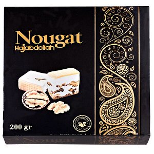 конфеты HAJABDOLLAH Nougat с грецким орехом 200 г 1 уп.х 12 шт.