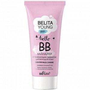 ВВ-хайлайтер с тонирующим эффектом для молодой кожи Belita Young Skin 30мл.