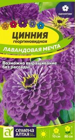 Цинния Лавандовая мечта изящная/Сем Алт/цп 0,3 гр. НОВИНКА