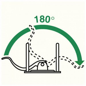 Папка-регистратор LEITZ, механизм 180°, покрытие пластик, 80 мм, черная, 10101295, 10101295P