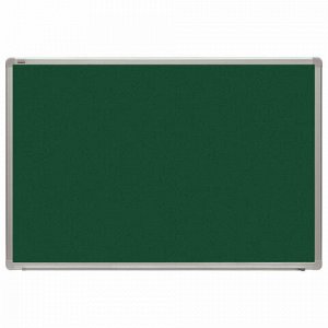 Доска для мела магнитная 60x90 см, зеленая, алюминиевая рамка, 2х3 OFFICE, (Польша), TKA96