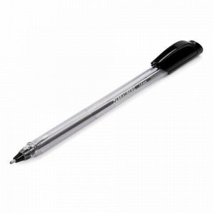 Ручка шариковая масляная BRAUBERG &quot;Extra Glide&quot;, ЧЕРНАЯ, трехгранная, узел 1 мм, линия письма 0,5 мм, 142135