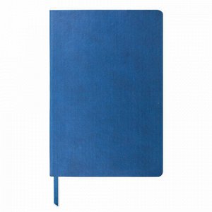 Ежедневник недатированный А5 (148х218 мм) GALANT "Bastian", кожзам, гибкий, 160 л., синий, 126271