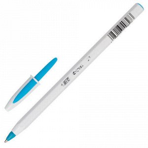 Ручка шариковая BIC &quot;Cristal UP&quot;, АССОРТИ, корпус белый, узел 1,2 мм, линия письма 0,35 мм, 950446