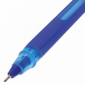 Ручка шариковая масляная BRAUBERG &quot;Extra Glide Soft Blue&quot;, СИНЯЯ, узел 0,7 мм, линия письма 0,35 мм, 142926