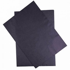 Бумага копировальная (копирка), фиолетовая, А4, 100 листов, STAFF, 126526