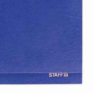 Планинг настольный недатированный (285х112 мм) STAFF, бумвинил, 64 л., темно-синий, 127057