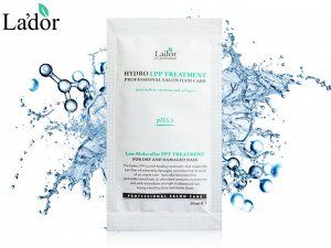 LADOR Eco Hydro Lpp Treatment pouch Маска для волос восстанавливающая 10мл