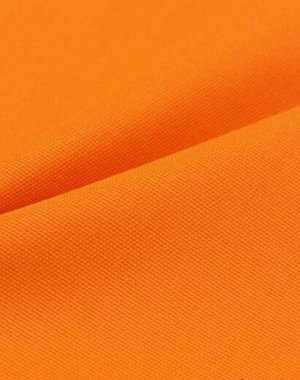 Башмачное полотно цв.ярко-оранжевый, ш.1.55 м, хл-100%, 330 гр/м.кв