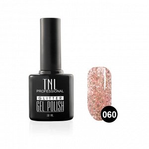 Гель-лак "TNL - Glitter" №60 - Розовато-лиловый (10 мл.)