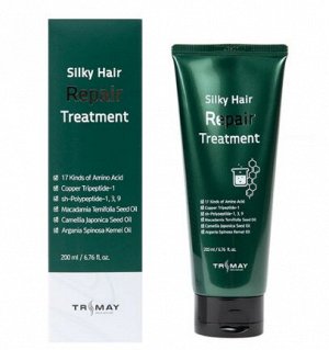Безсульфатный восстанавливающий бальзам для волос Silky Hair Repair Treatment