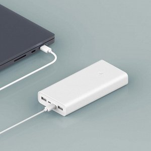 Портативное зарядное устройство Xiaomi Power Bank 3 20000 mAh, PLM18ZM