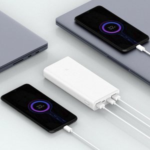 Портативное зарядное устройство Xiaomi Power Bank 3 20000 mAh, PLM18ZM