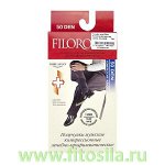 Гольфы мужские Punctura Массажный след &quot;Filorosso&quot;, 1 класс, 50 den, размер 2, черные, компрессионные лечебно-профилактические 4201