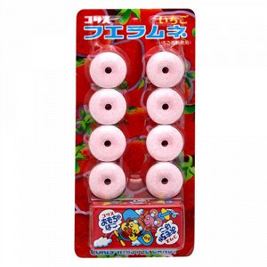 Coris Whistle Ramune Candy Strawberry Содовая конфета-свисток Клубника 22 гр