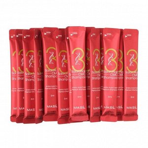 Masil Восстанавливающий шампунь с аминокислотами пробник 3 Salon Hair CMC Shampoo, 8мл(1 шт)