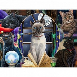3D Пазл коллаж 500 элементов «Магия кошек», 6+