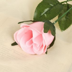 Цветы искусственные "Роза" 63 см, d-5 см, розовый