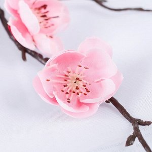 Цветы искусственные "Веточка сакуры" 2,5*42 см, розовый
