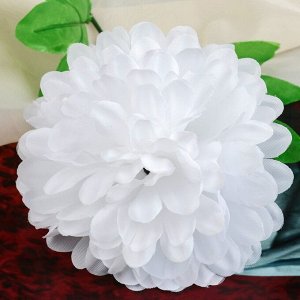 Цветы искусственные"Пион" d-16 см 47 см, белый