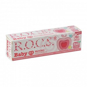 Зубная паста R.O.C.S Baby нежный уход, яблоко, 45 г