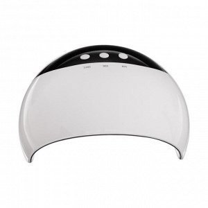 Лампа для маникюра Luazon LUF-18, UV/LED, 8 диодов, 24 Вт, таймер, USB, белая