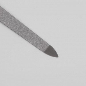 Пилка металлическая для ногтей, 13,5 см, цвет МИКС