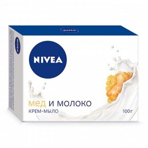 Крем-мыло Nivea «Мёд и молоко», 100 мл