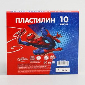 MARVEL Пластилин 10 цветов 150 г «Супергерой», Человек-паук