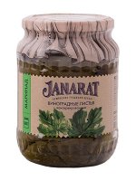 Виноградные листья консервированные 640гр.Janarat 1/8, шт