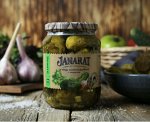 Огурца маринованные с сельдереем  700гр 1/8 JANARAT, шт