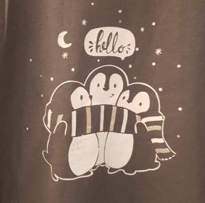 Merter Костюм пижамный с пингвинчиками