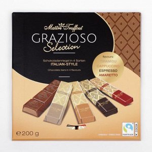 Шоколадный набор GRAZIOSO Selection Italian Style, 200 г