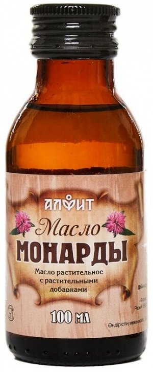 Масло монарды 100 мл. Алфит