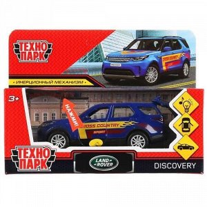 Машина металл. "Технопарк" Land Rover Discovery Спорт, 12 см. цв. синий,кор