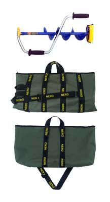Чехол-сумка для ледобура NERO с ремнём на молнии (D=110-150mm, L=0.36m)