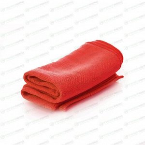 Салфетка Kolibriya Nimbi-44, для сухой и влажной уборки, для дома, из микрофибры, 400x400мм, красная, арт. Nim-0549.red