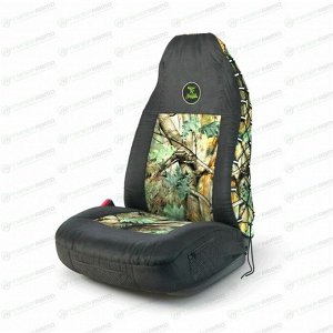 Чехол AUTOPROFI Зверобой для передних сидений, брезент, расцветка «камуфляж», 1шт
