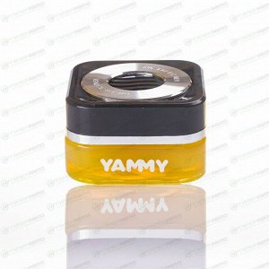 Ароматизатор на торпедо Yammy Lemon Squash (Лимонная свежесть), гелевый, флакон, арт. G011