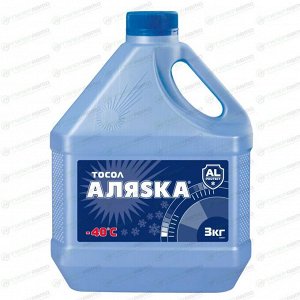 Тосол Аляsка А-40М, G11, синий, -40°C, 3кг, арт. 5068