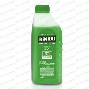Антифриз Rinkai Long Life Coolant G12 LLC, зеленый, -45°C, 1кг, арт. AFG1