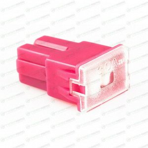 Предохранитель автомобильный Masuma, кассетный, мама (PAL FJ11), розовый, 30А, комплект 12 шт, арт. FS-013 (стоимость за упаковку 12 шт)