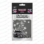 Ароматизатор подвесной Yammy Sakura (Сакура), картон с пропиткой, арт. J017