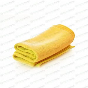 Салфетка Kolibriya Nimbi-44, для сухой и влажной уборки, для дома, из микрофибры, 300x600мм, желтая, арт. Nim-0549.ylw