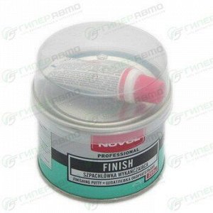 Шпатлевка Novol Professional Finishing Putty, отделочная, универсальная, (+отвердитель Betox-50PC), банка 242г x туба 8г, арт. 1120