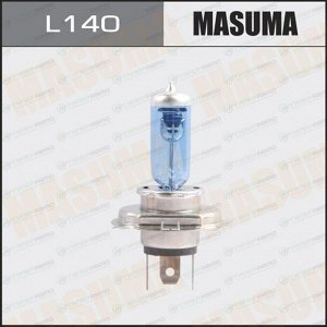 Лампа галогенная Masuma Blue Skyglow H4 (P43t, T16), 12В, 60/55Вт, 4200К, 1 шт