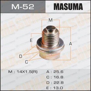 Болт маслосливной с магнитом "Masuma"  Mitsubishi