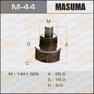 Болт маслосливной с магнитом "Masuma"  Mazda  14x1.5 mm
