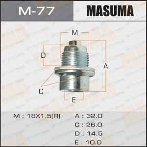 Болт маслосливной A/T С МАГНИТОМ "Masuma"  Honda   ACCORD.CF3, CF4